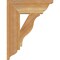 Ekena Millwork Funston Traditional Rough Sawn Bracket, Western Red Cedar, 4"W x 14"D x 18"H BKT04X14X18FST01RWR - alternate 3